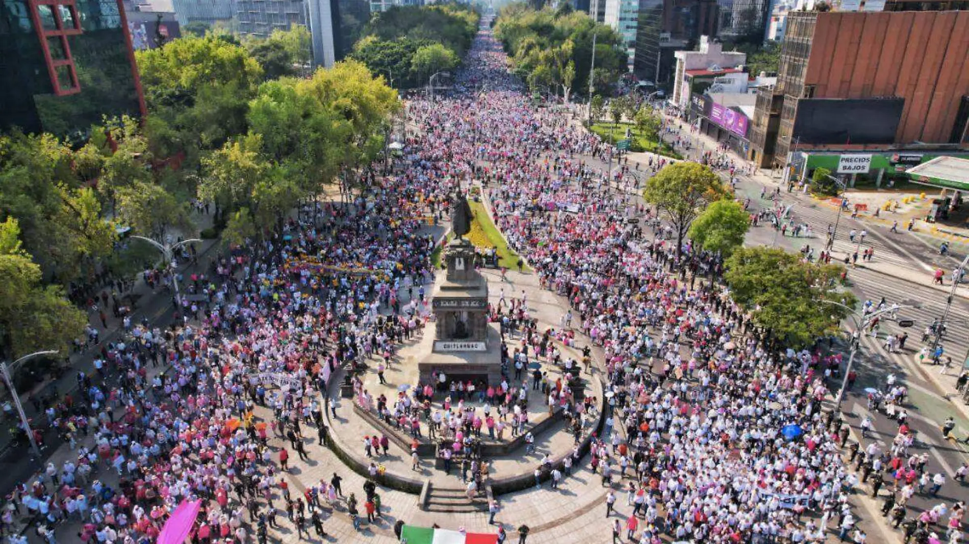 Marcha INE CDMX RAmón Romero